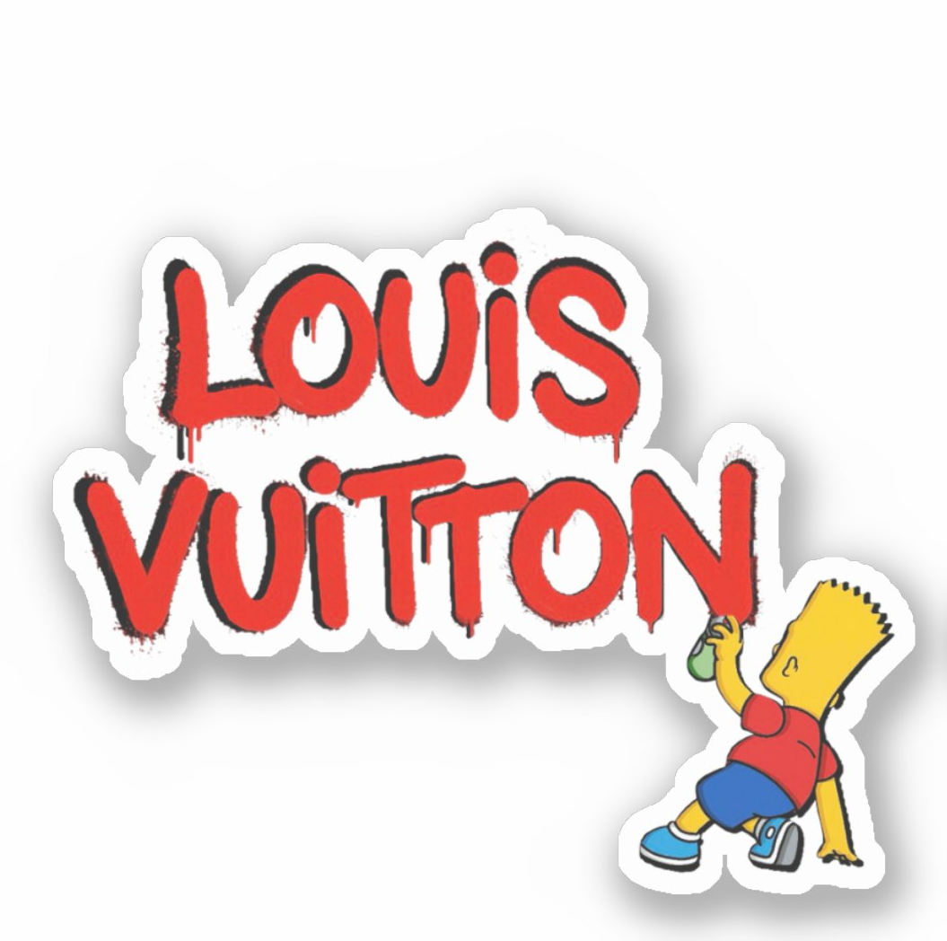 Bart Louie Sticker